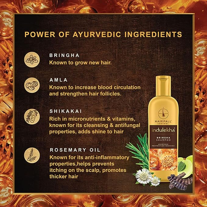 Indulekha Bringha Ayurvedic Shampoo - 200ml. 
