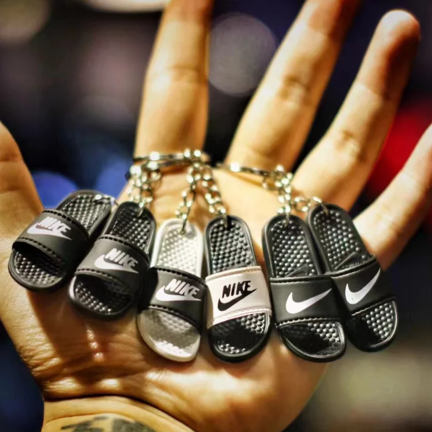nike slide keychain