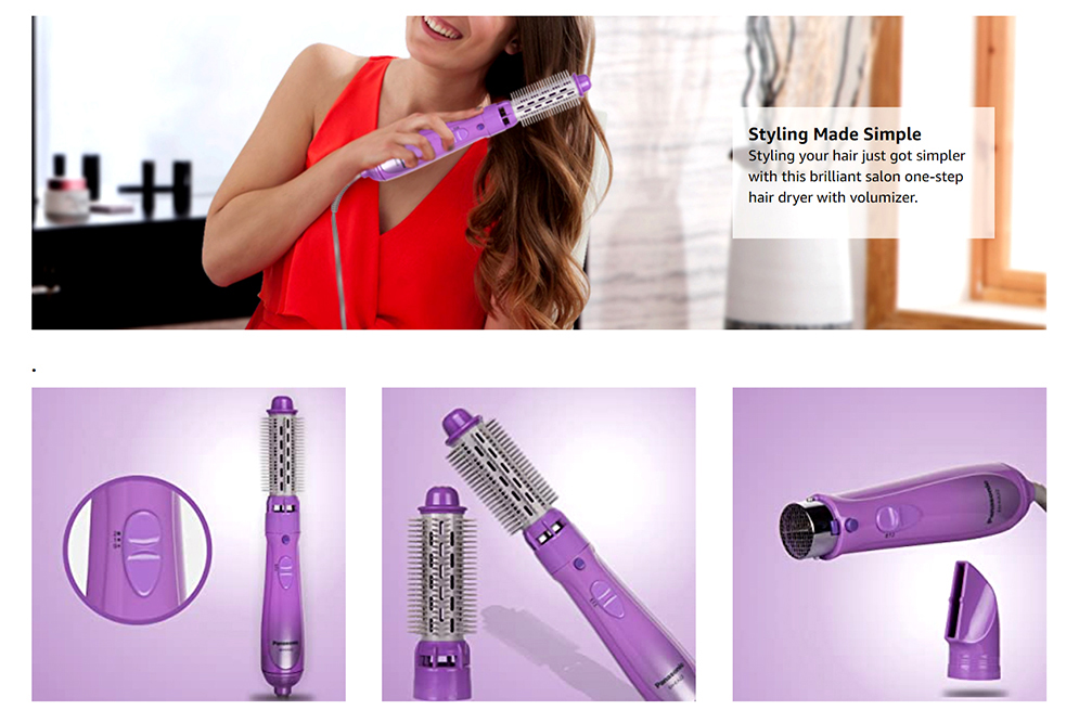 Panasonic EH-KA22 Compact Hair Styler | Daraz.com.bd