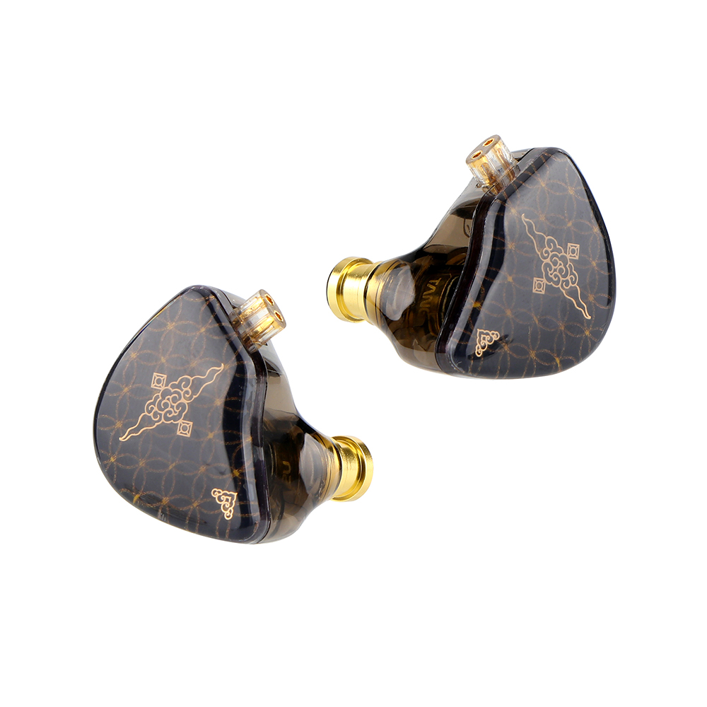 TANGZU Waner S.G HiFi 10mm Dynamic Driver PET Diaphragm in Ear Earphone Dual Cavity Chamber Metal Nozzle. 