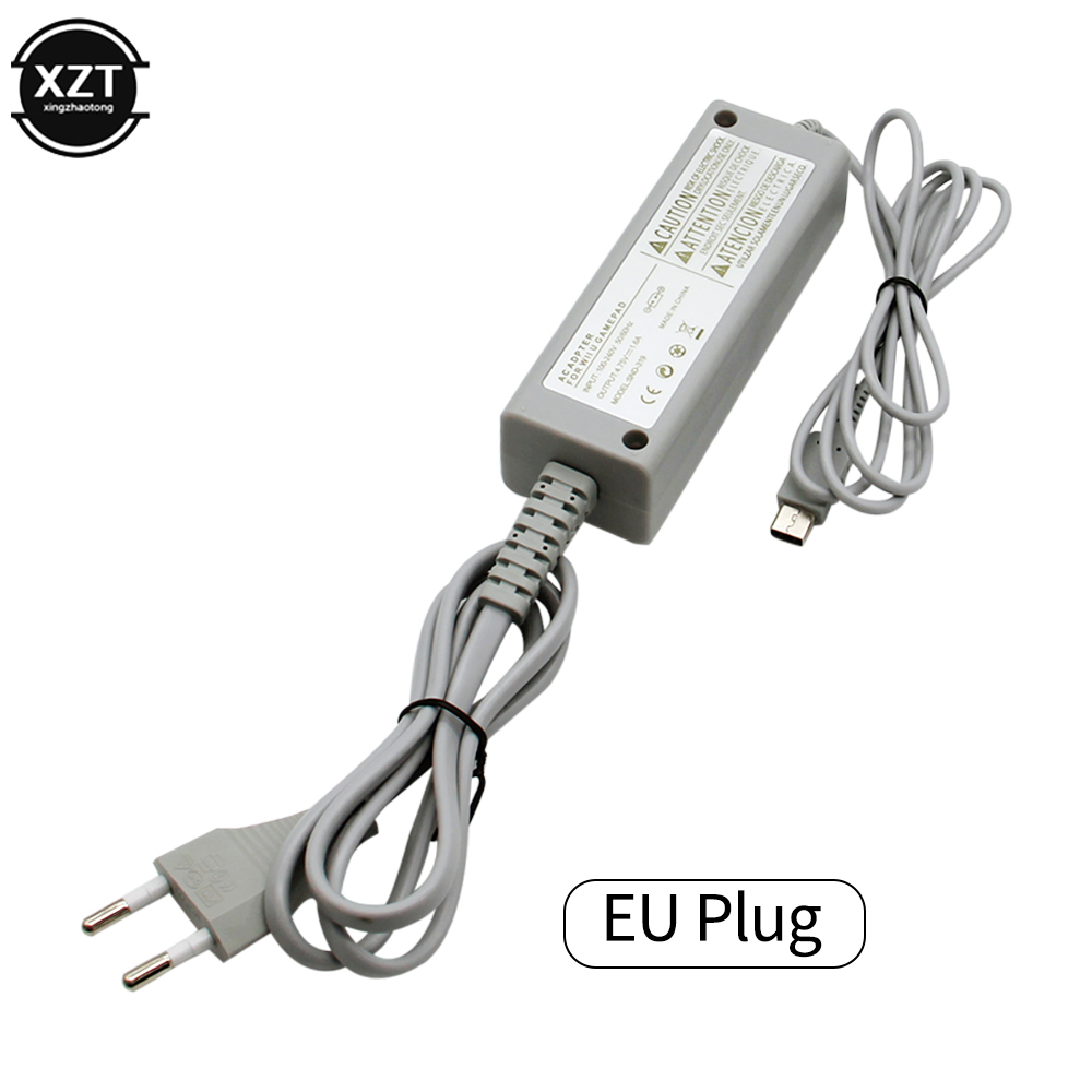 New US/EU Plug 100-240V AC Charger Adapter Home Wall Power Supply for Nintendo WiiU Wii U Gamepad Joypad Controller. 