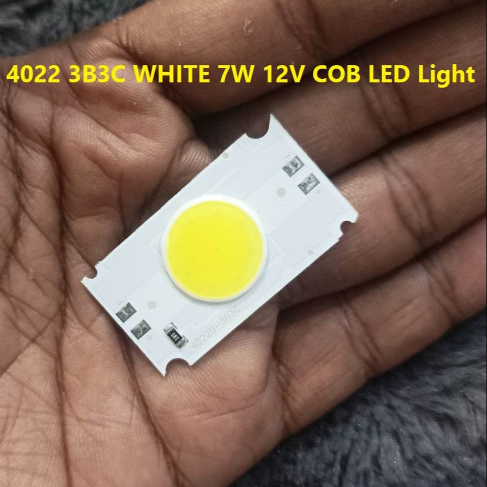 4022 3B3C WHITE 7W 12V Size 40×22mm COB SMD LED Light Chip 7W White COB LED Light 12V COB LED Light - Minimalistic Sophistication