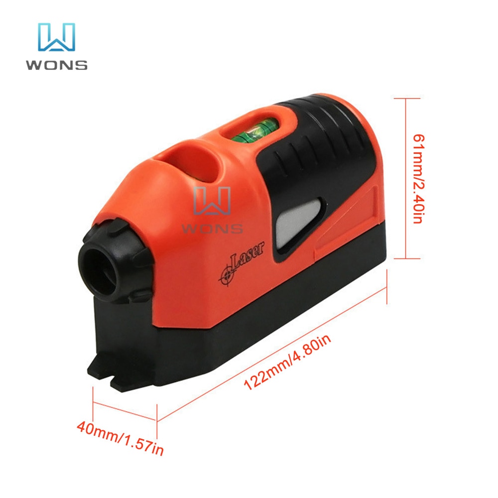 Multi-function Laser Level Vertical Infrared Laser Level Laser Stralght THE Laser Guided Level Line Measurement Gauge Tool. 