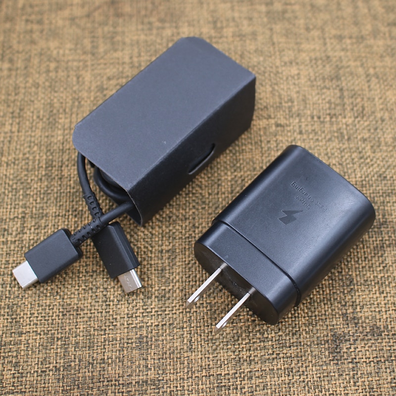 【Promise Eoonis】 Original For Samsung A54 A34 A33 A53 A73 5G 25W USB C Charger Super Fast Charging Wall Power Adapter For Galaxy S20 S21 FE S23. 