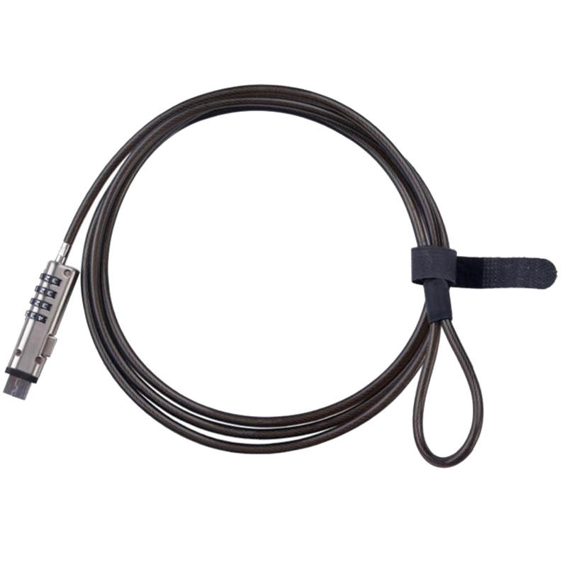 4 Digital Universal Lock USB Laptop Security Cable Lock for Computer. 
