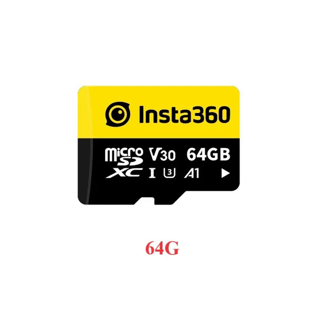 Insta360 SD Memory Card For Insta 360 X3 Ace Pro ONE X2 ONE RS/R X 3 64GB 128GB V30 A 1 High Speed Original Accessories. 