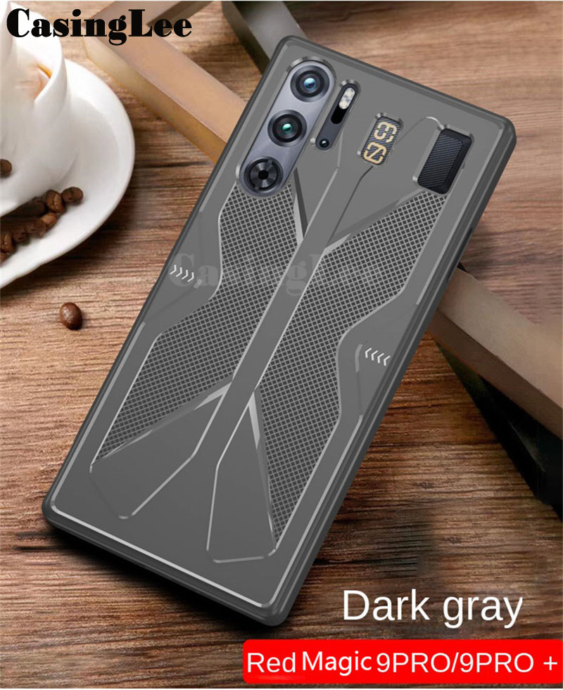 For Nubia Redmagic 9 Pro Case Heat Dissipation Cover Soft Back PC Hollow Breathe Nubia Redmagic9 Red Magic 9 Pro. 