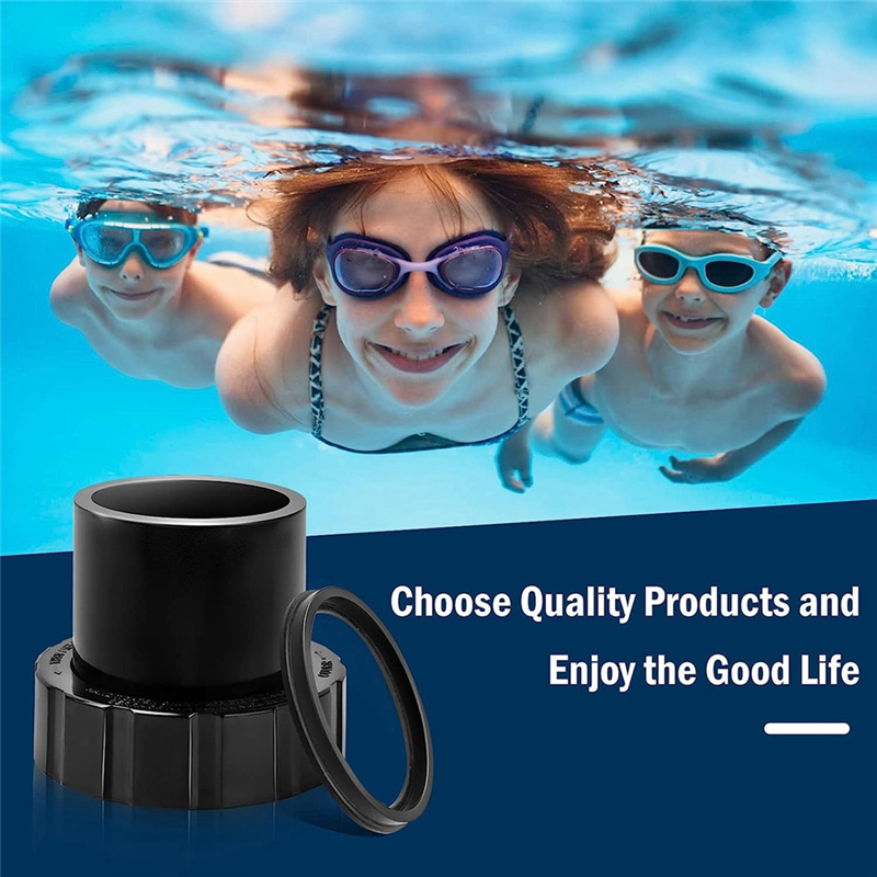 SPX3200 Union Connector Black Union Connector for Hayward Tristar,Northstar,EcoStar Pumps,SwimClear Cartridge Filter for Pool Heater Parts. 