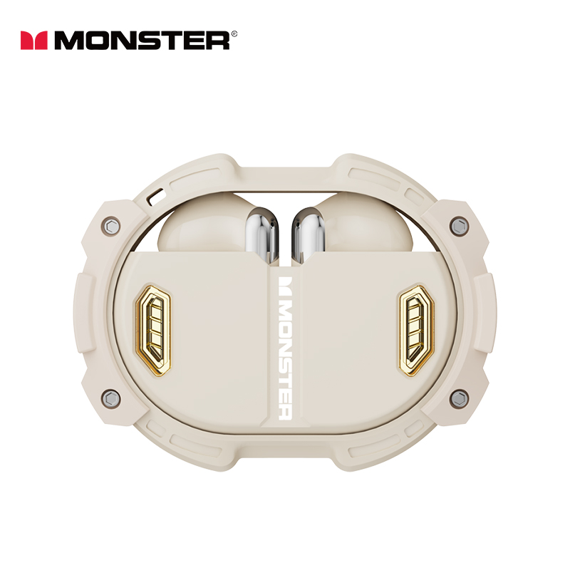Monster XKT10 Pro Wireless Bluetooth 5.4 Earphones Low Latency Headphones Sport Gaming Earbuds Noise Reduction Headset with Mic. 