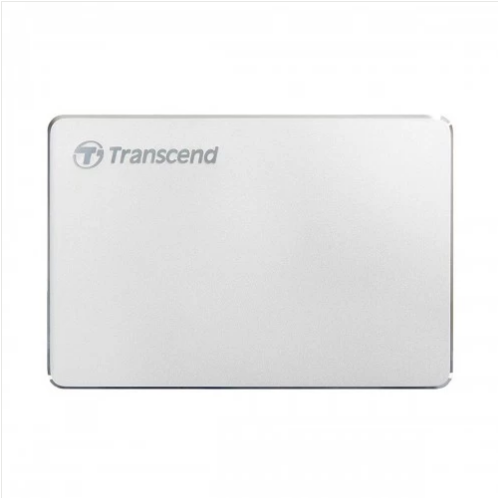 Transcend StoreJet 25C3S 1TB USB 3.1 Gen 1 Type C Silver External HDD TS1TSJ25C3S. 