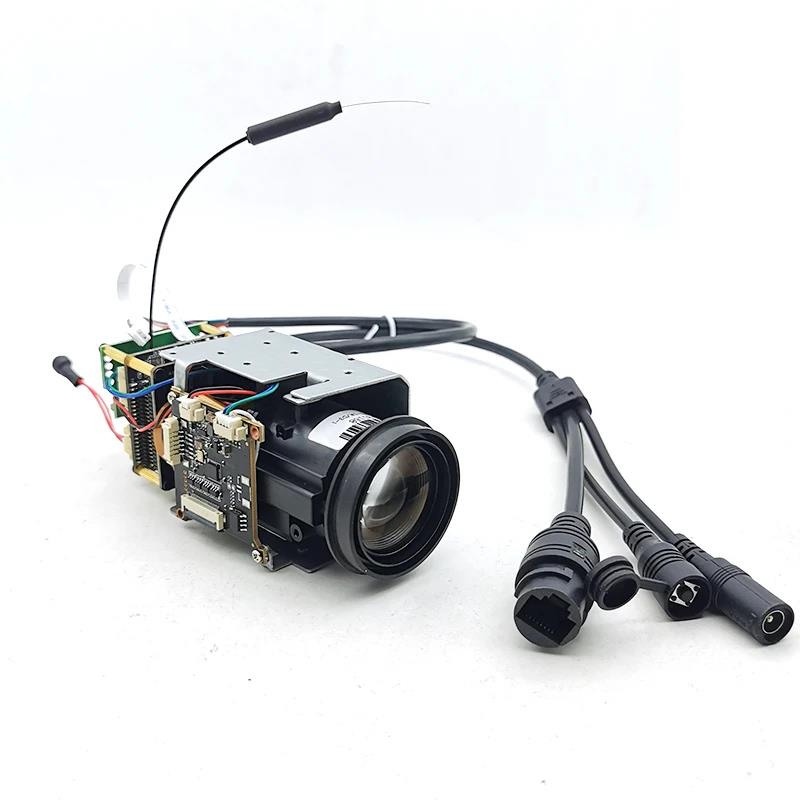 Camhi Wifi Mini 18X Auto Focus IMX415 8MP 4K ZOOM RTSP IP Camera Module Support Humanoid SD Card Slot P2P Audio. 