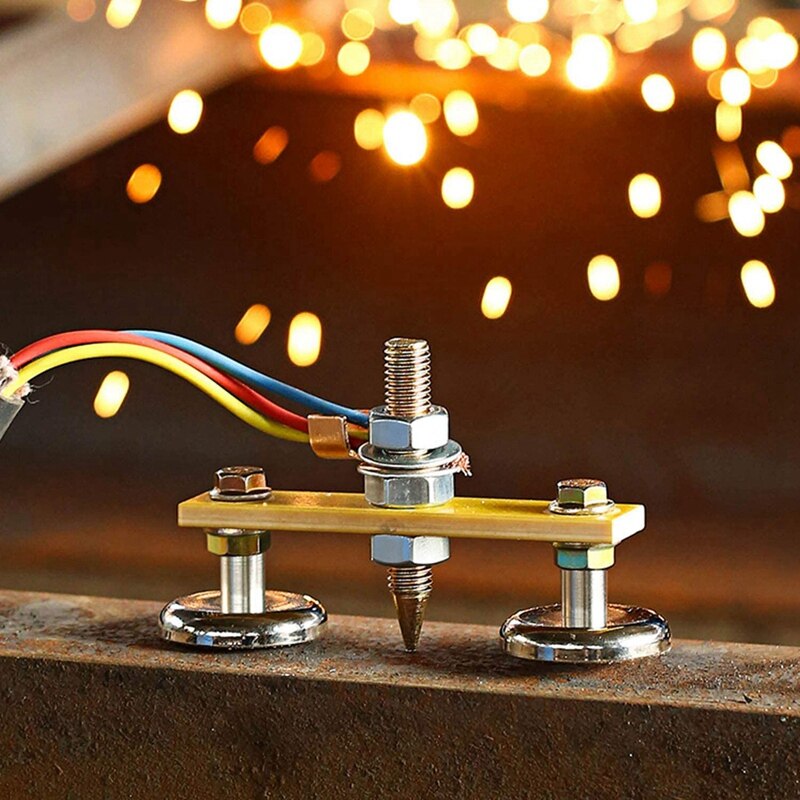 【VisioN Shop】Welding net Head, netic Welding Support Clamp, Copper Tail Welding Stability, Strong netism Large Suction 2Pcs. 