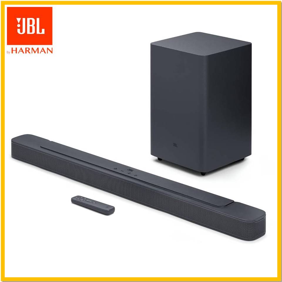 JBL Bar 2.1 Deep Bass (MK2) Soundbar with Wireless Subwoofer | 300 Watt