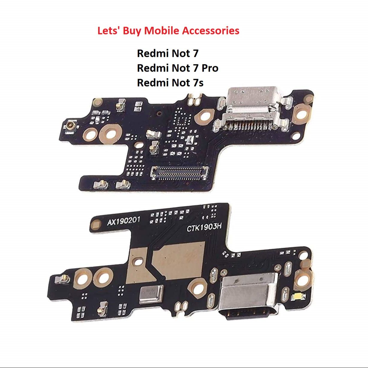 Xiaomi redmi note 7S / note 7/  note 7 pro charging logic board
