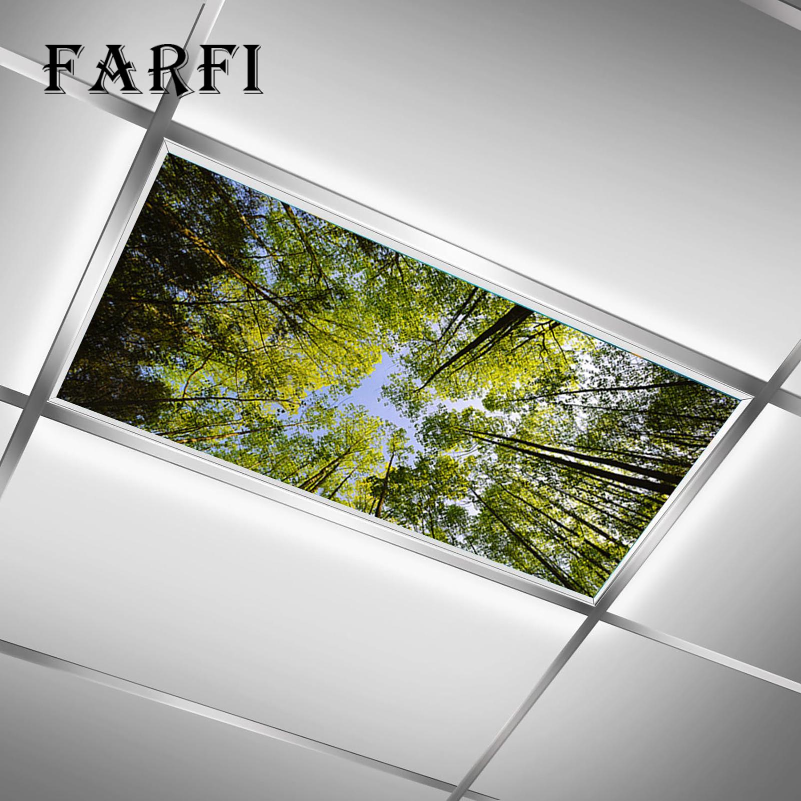 Ceiling Lamp Shade Stylish Magnetic Fluorescent Light Cover with Easy Installation Enhance Ceiling with Exquisite Patterns 10 Magnets Included. 