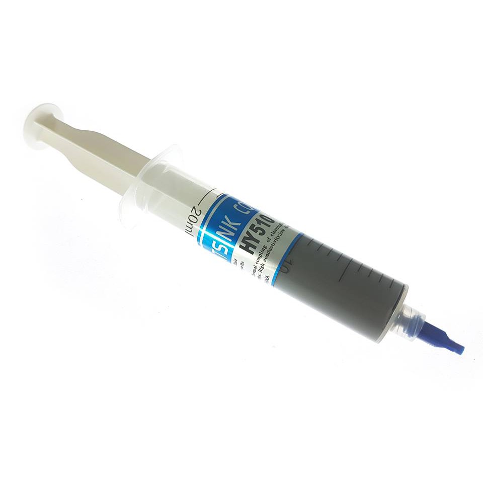 HY510 / HM501 Silicone Thermal Paste 20ml Thermal Grease Paste Silicone Heatsink Compounds CPU Processor VGA Graphics Card LED IC Metal Based. 