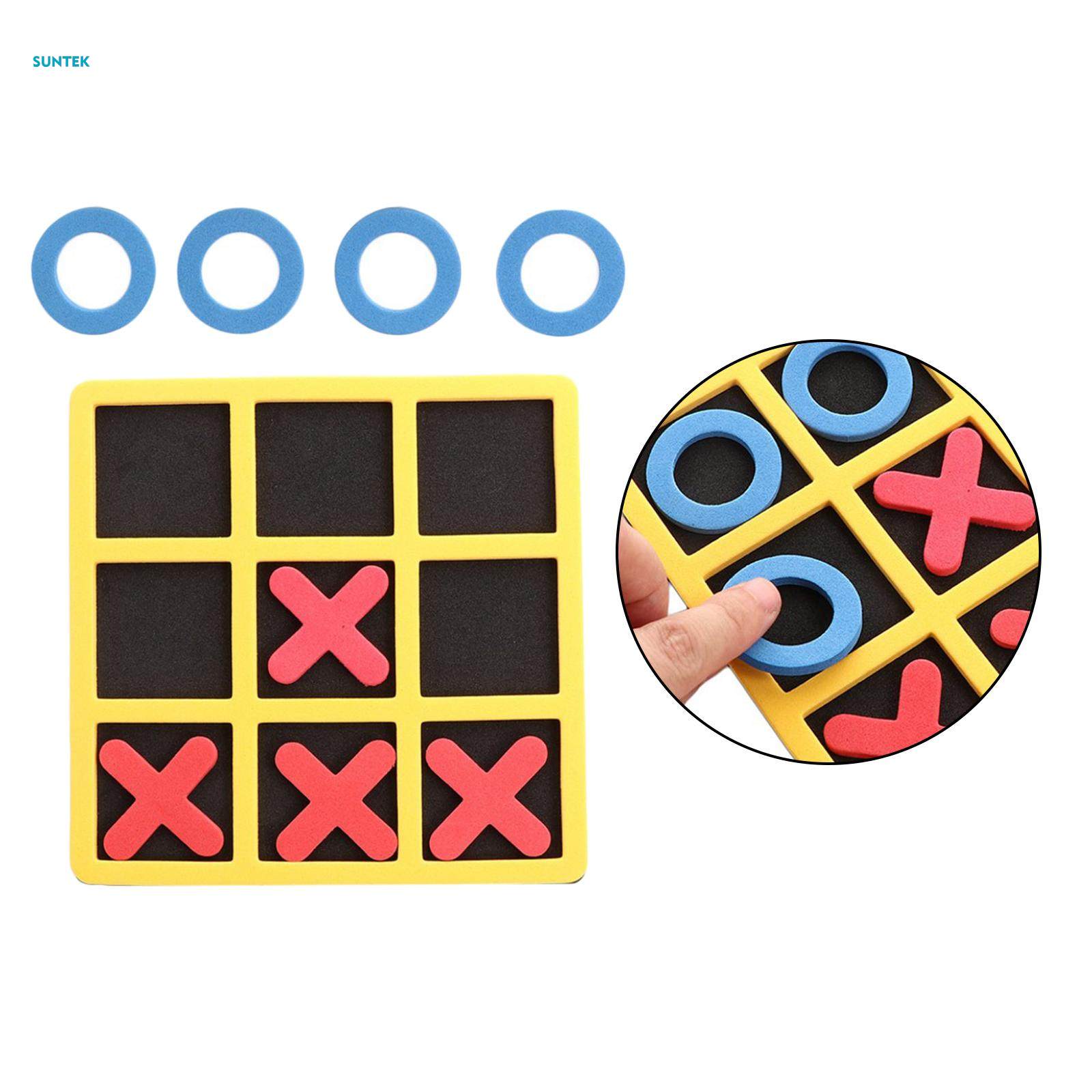 Tic Tac Toe Tak/ Noughts and Crosses Board Game Indoor Playing Board Game. 