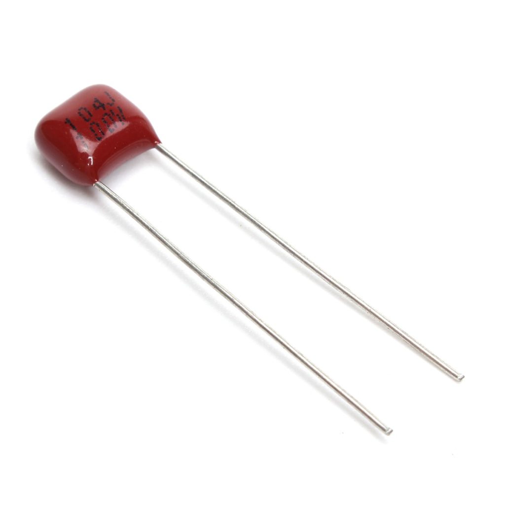 10Pcs-METALLIZED 104j 100V Capacitors Metallized 104j 100V Polypropylene Capacitor Mylar 100nF Polyester Film Capacitor Electronics Circuitry & Parts. 