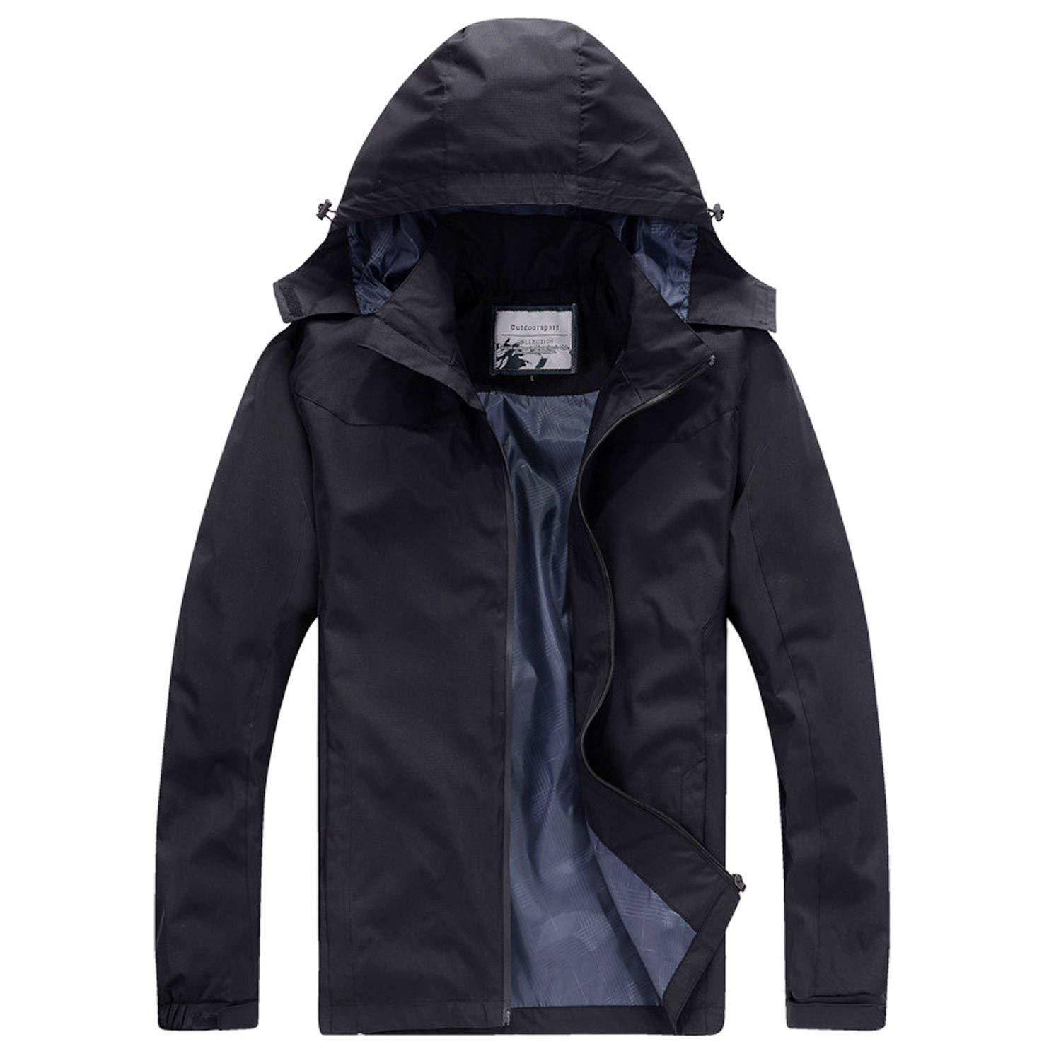 Men Jackets Windbreaker Waterproof UV 