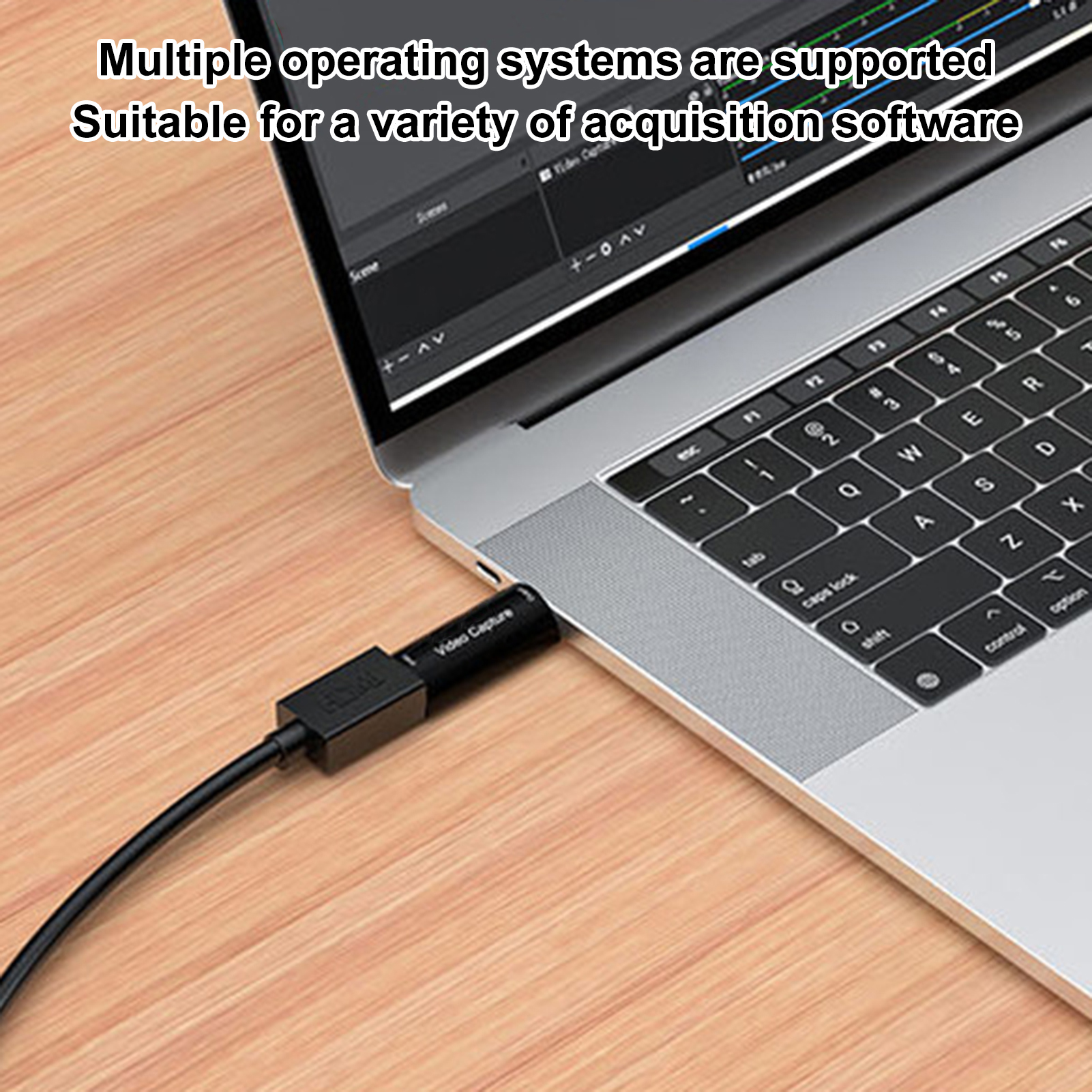 Video Capture Card Low Latency USB 3.0 to HDMI-compatible Video Audio Capture Card. 