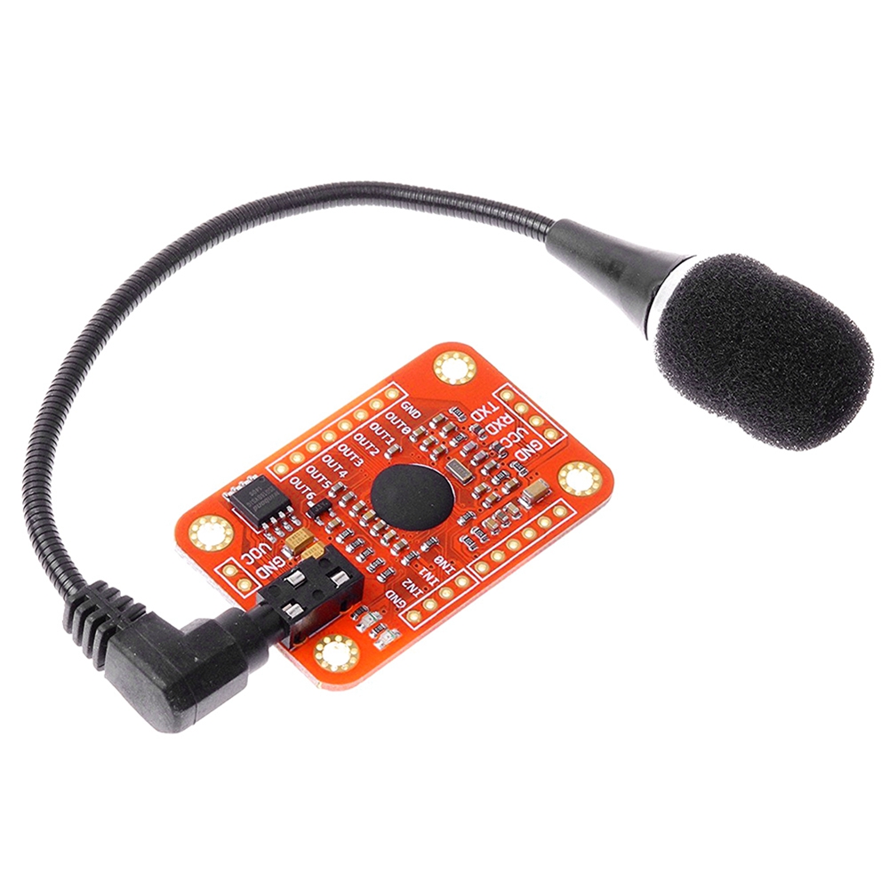 Voice Recognition Module V3 Speed Recognition Compatible with Ard for Arduino Support 80 Kinds of Voice Sound Board. 