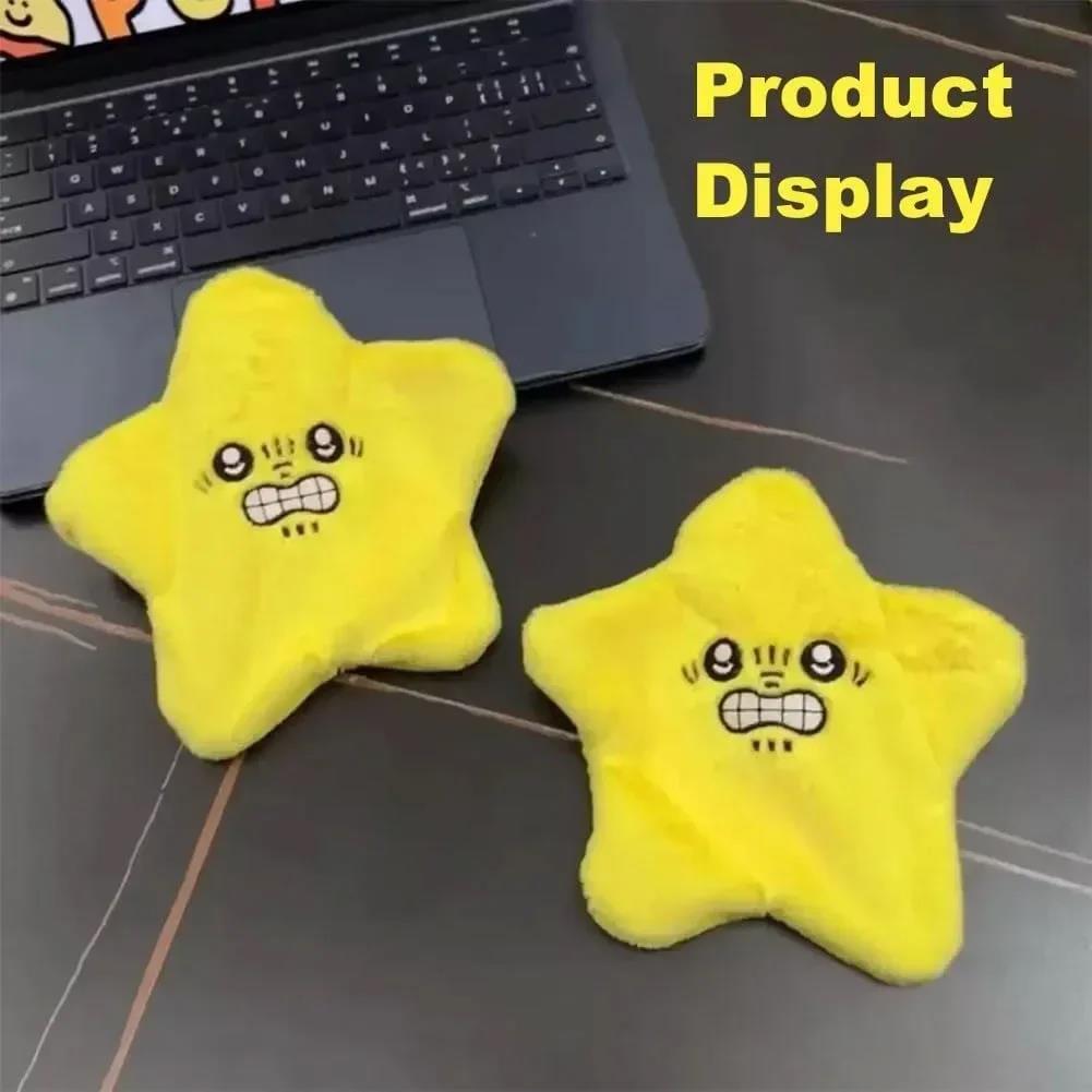 22cm Angry Starfish Plush Moving, 6 Colors Moving Star Plush,Dancing Star Plush, Glowing and Talking Moving Star Plush Toy. 