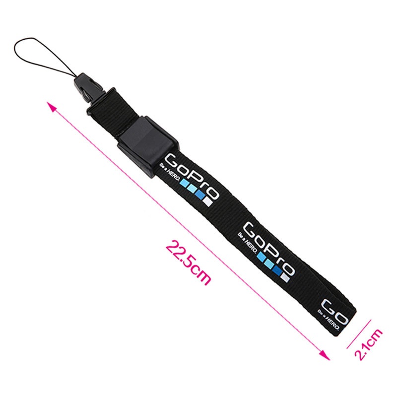 Hot Wrist Strap Nylon String Hand Lanyard Rope Cord Adjustable for GoPro Hero 10 9 8 7 6 SJCAM DJI OSMO Action 2 Camera Accessories. 