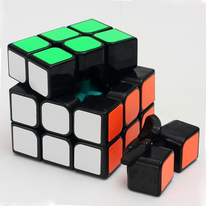 【happy one】Newest Six Colour Professional Magic Neo Cube Competition Puzzle Cubes Toys For Children Best Gift Cubo. 