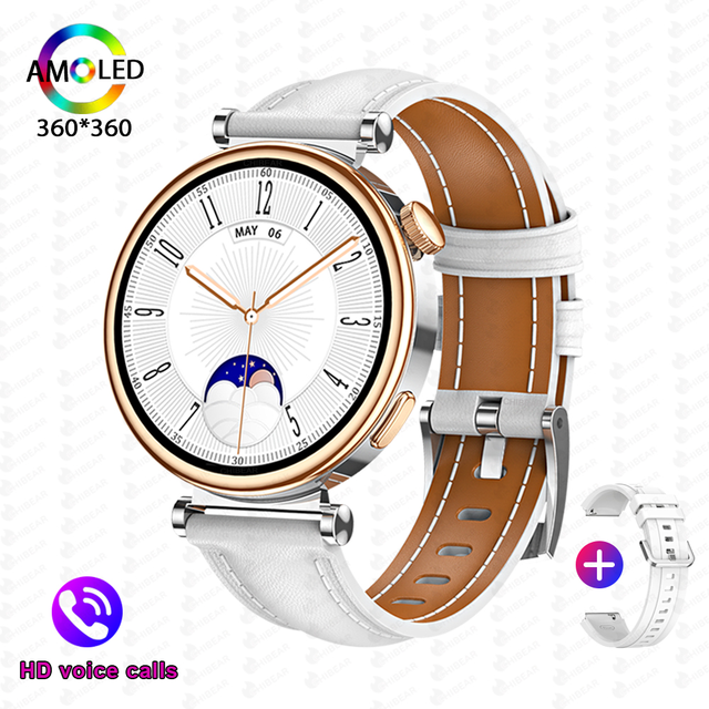 For HUAWEI GT4 Smart Watch Women 1.36 AMOLED 360*360 HD Sreen Display Always Show Time Compass Bluetooth Call Smartwatch Ladies. 