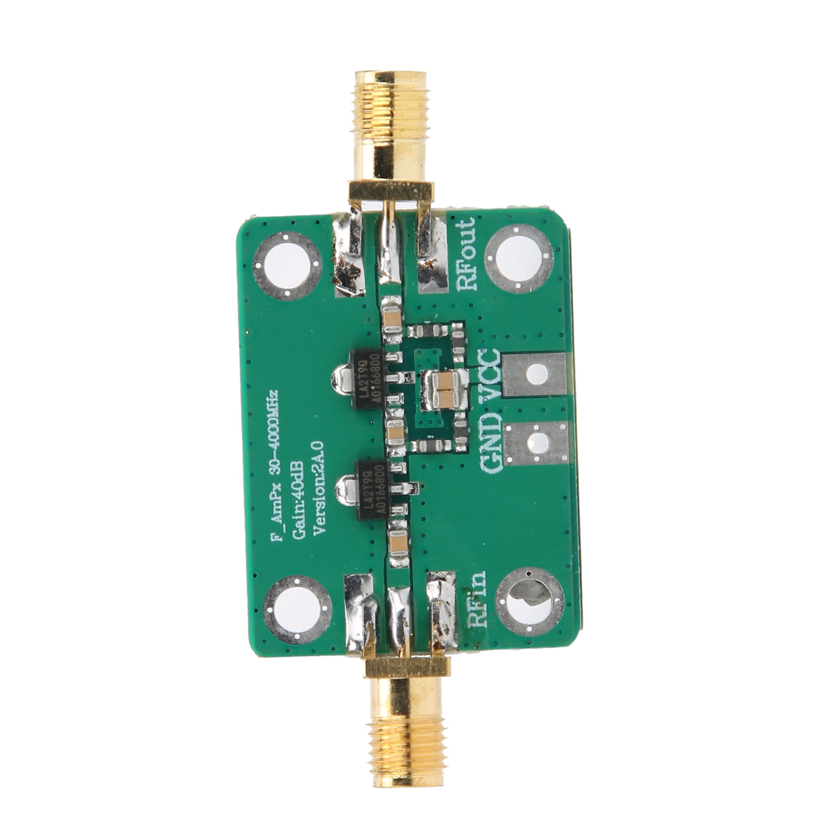 Power Amplifier Module 40dB RF 30‑4000MHz for Shortwave FM Broadcasting. 