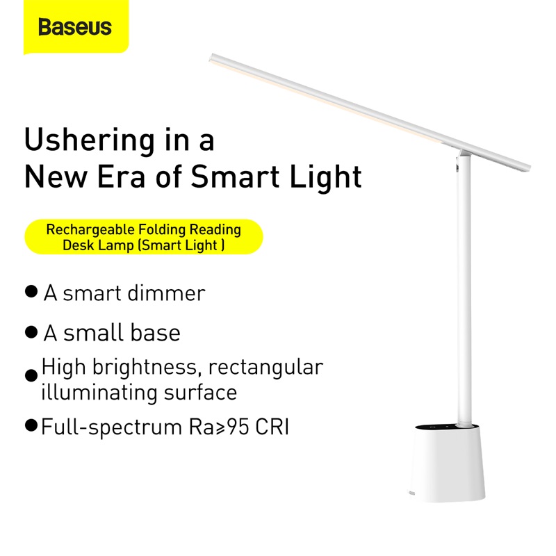 BASEUS Smart Eye Series Rechargeable Folding Reading Desk Lamp Smart Light. 
