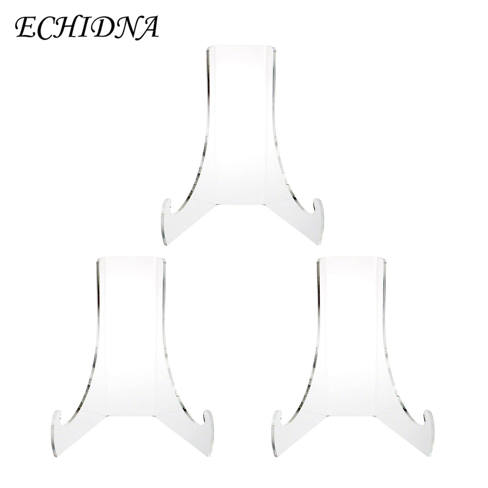 Clear Display Stands 3 Pcs Clear Plate Stands Stable Structure Great Load Bearing Tea Cake Display Holders Home Decor for Displaying Collectibles Tea Cake Display Racks