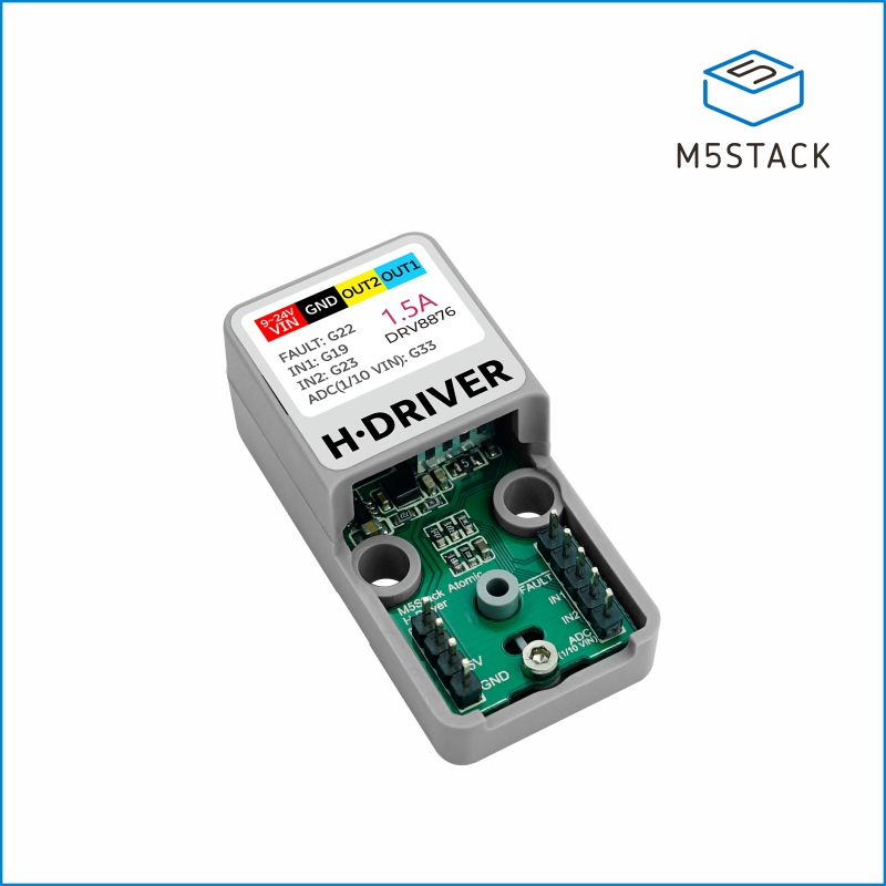 M5Stack Resmi ATOMIC H-Köprü Sürücü Tabanı (DRV8876). 
