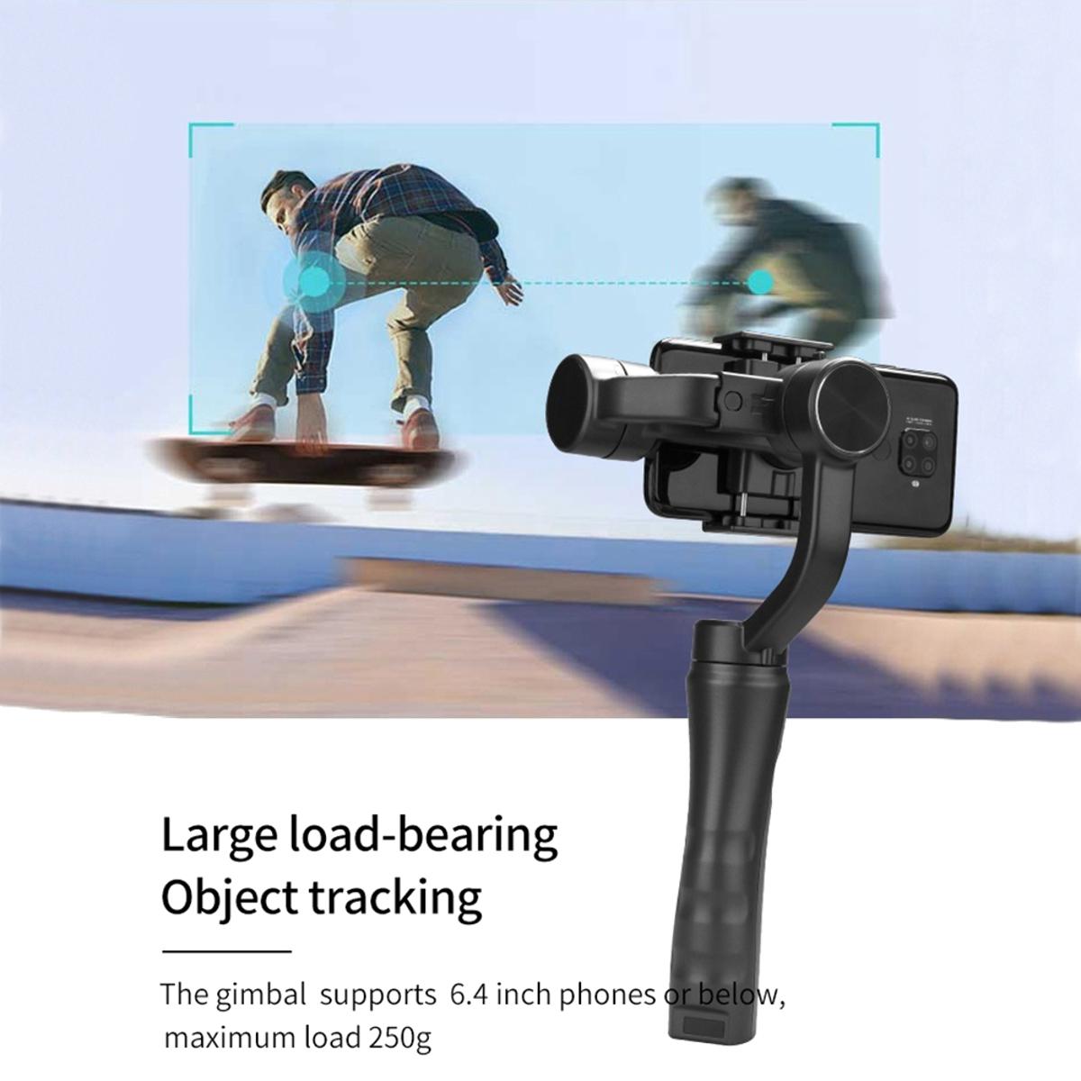 S5B 3-axis gimbal stabilizer Gopro camera stabilizer handheld selfie stick Tripod for smartphone connection Bluetooth. 