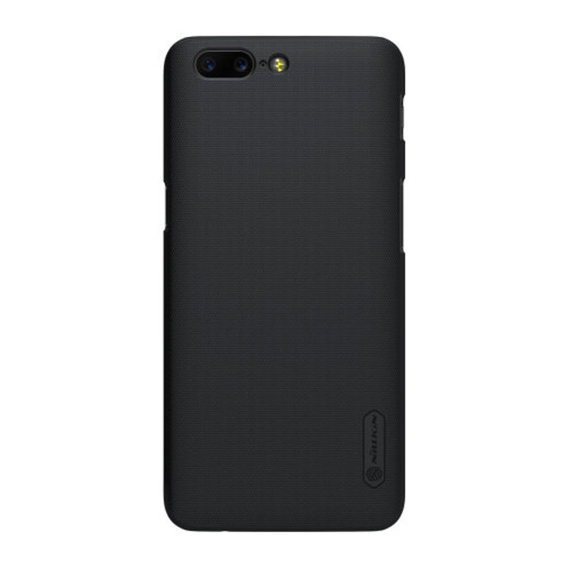 Nillkin Super Frosted Shield Matte cover case for Oneplus 5 - Black. 