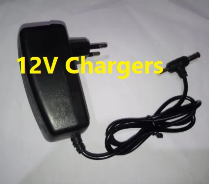 DC 12V 2A Power Supply Adaptor -12V 2A BLACK AC 220V To DC 12V 2A Power Supply Adapters Chargers 12V 2Amp Chargers Adaptors. 