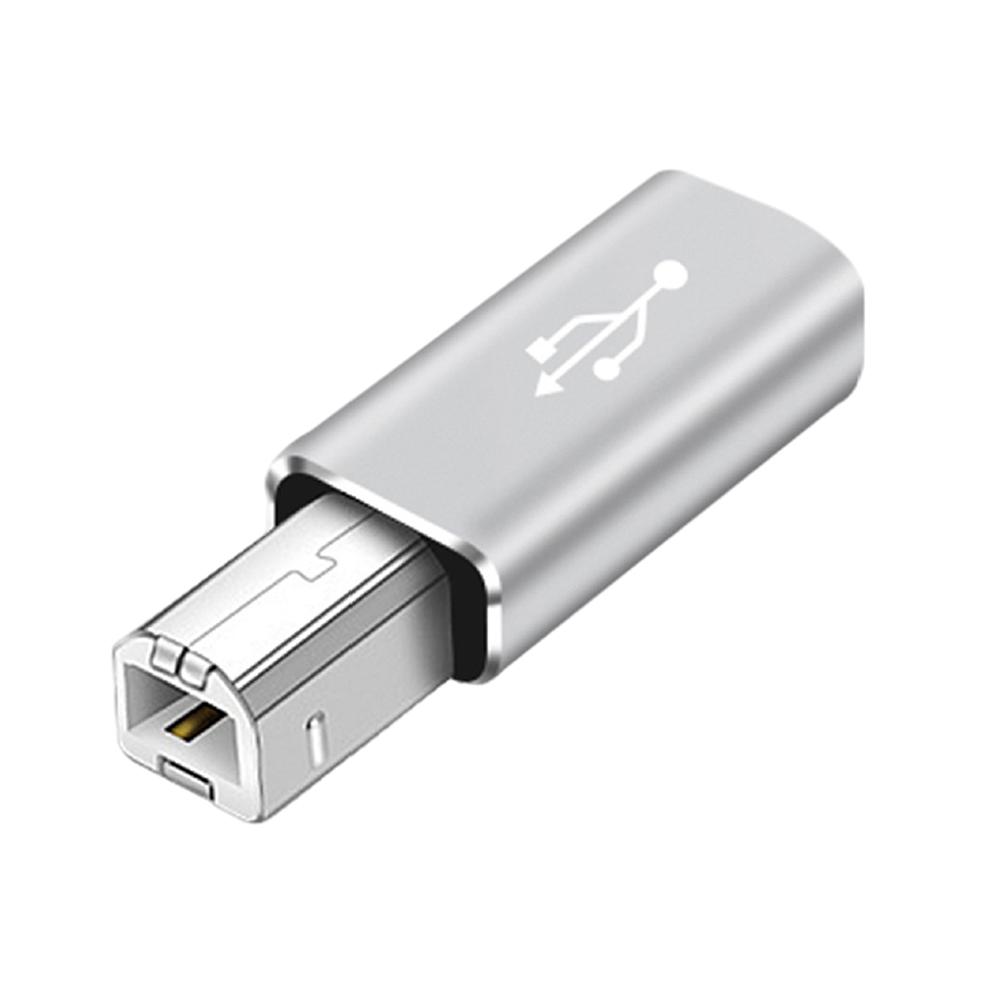 USB Type-c To Printer Cable Adapter Square Port Converter For Electronic Piano Printer USB C Female To USB B Male Adapter. 