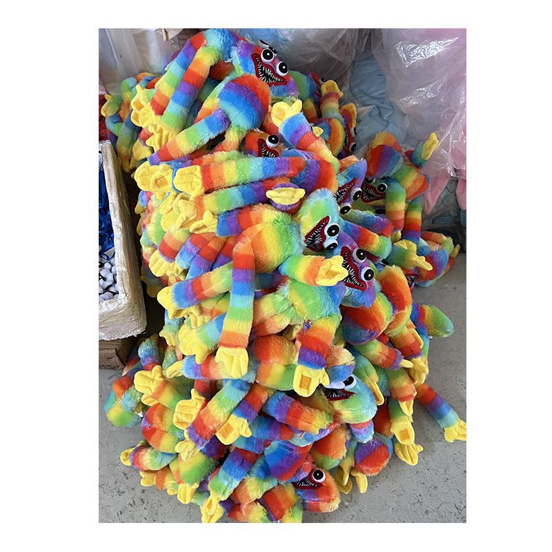 Poppy Playtime Rainbow Huggy Wuggy Plush Toy Poppy Playtime Game Character Doll Plushie Gifts. 