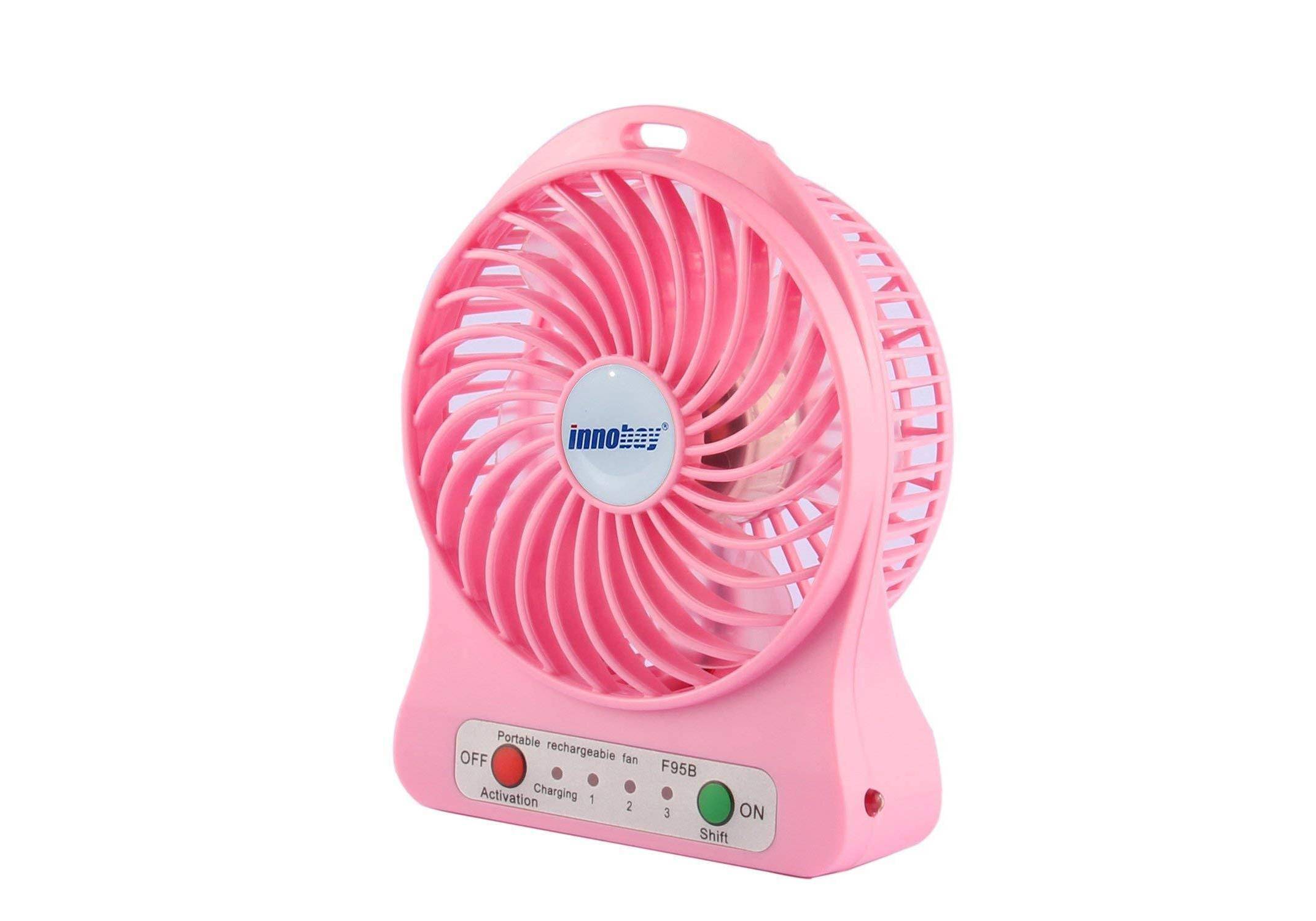 Handheld Mini Fan, Dual Motors Powerful Personal 3 Speed Portable Small ...