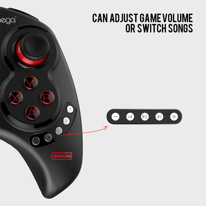 Ipega Gamepad PG-9023S Bluetooth Wireless/Wired Joystick Elongation 28cm PUBG Mobile Game Controller for iOS Android PC Controle. 