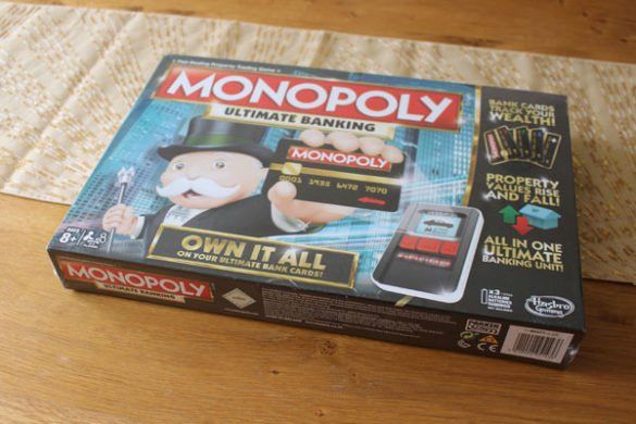 Monopoly Electronic Banking board game with four ATM card,latest monopoly for kids.4 different card with ATM machine. 