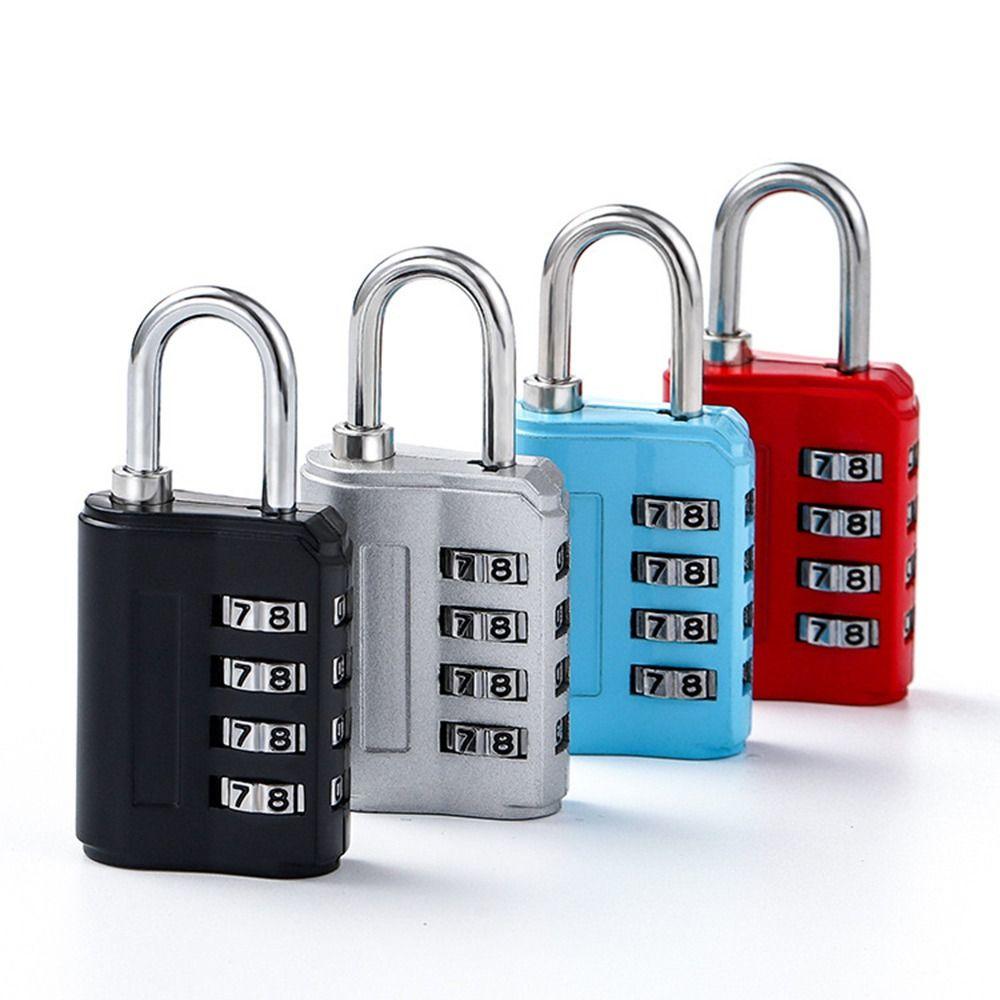 Multi color Combination lock Versatile Compact Waterproof Numeric password lock Secure Zinc alloy Gym locker lock for Traveling Outdoor activities Gym locker rooms School lockers Home organization. 