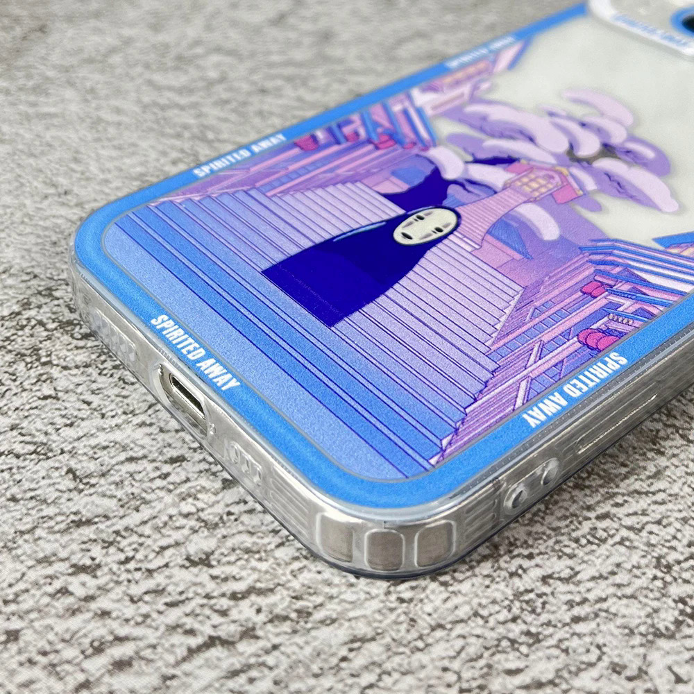 Spirited Away Angel Eyes Phone Case For iPhone 14 13 12 11 Mini Pro Max XS X XR SE 7 8 Plus Transparent Cover Dislikelike. 