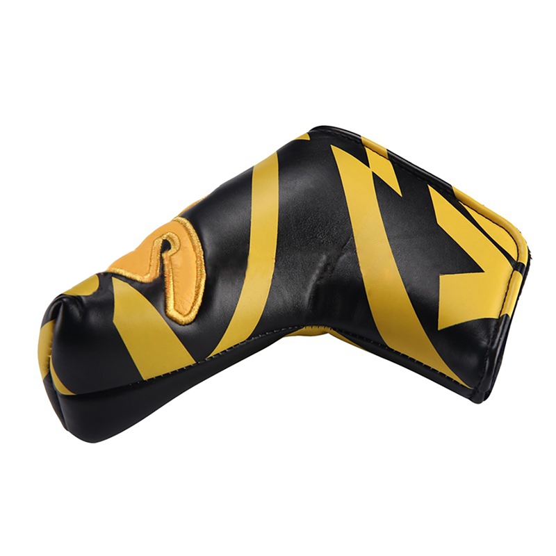 Golf Club Blade Putter Cover Headcover with PU Closure,Yes Printed. 