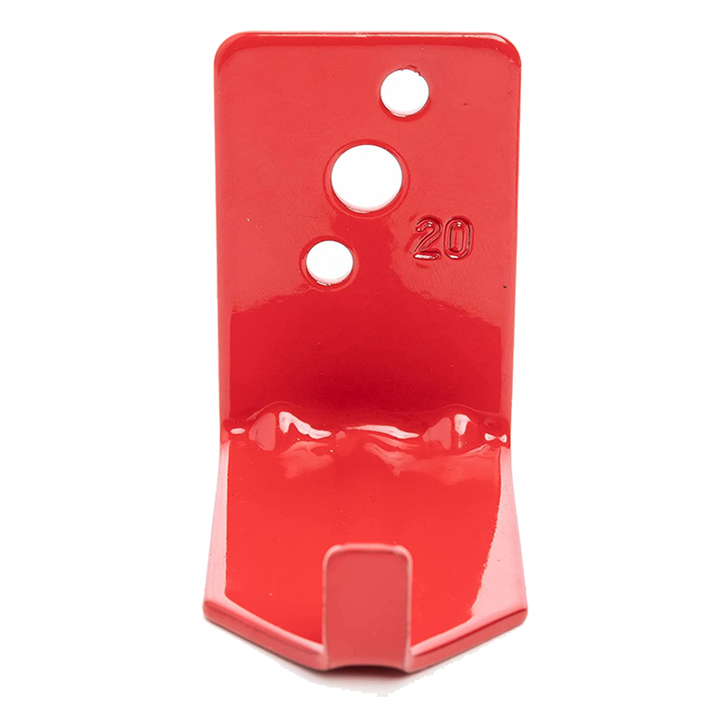 4 Pack Fire Extinguisher Bracket Fire Extinguisher Mounts & Brackets Universal Red Up to 20 Lbs. 