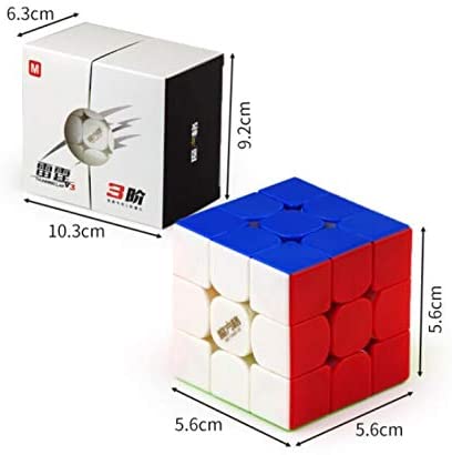 【happy one】CuberSpeed Qiyi Thunderclap V3 M 3x3 MoFangGe Thunderclap V3 3x3x3 Magnetic Speed Cube. 
