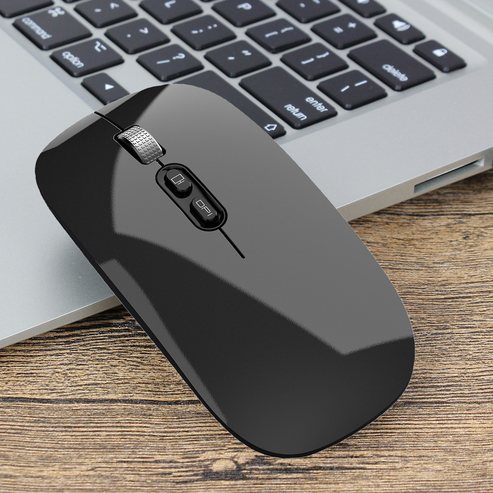 M103 Wireless Mouse 1200 DPI 2.4GHz Wireless Mouse Ergonomic Gaming Mouse Silent Click Cordless Mice Rechargeable Mice. 