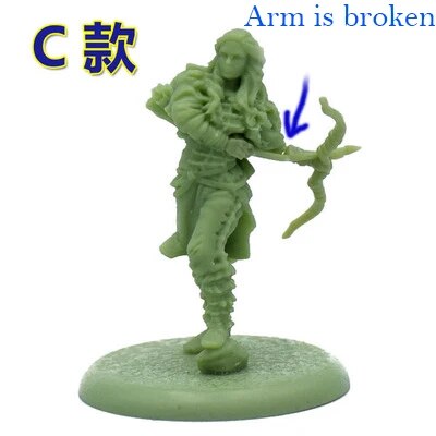 Figurine Team Miniatures – Cameron Battle TMA6007, Soldat En Plomb Peint 60mm
