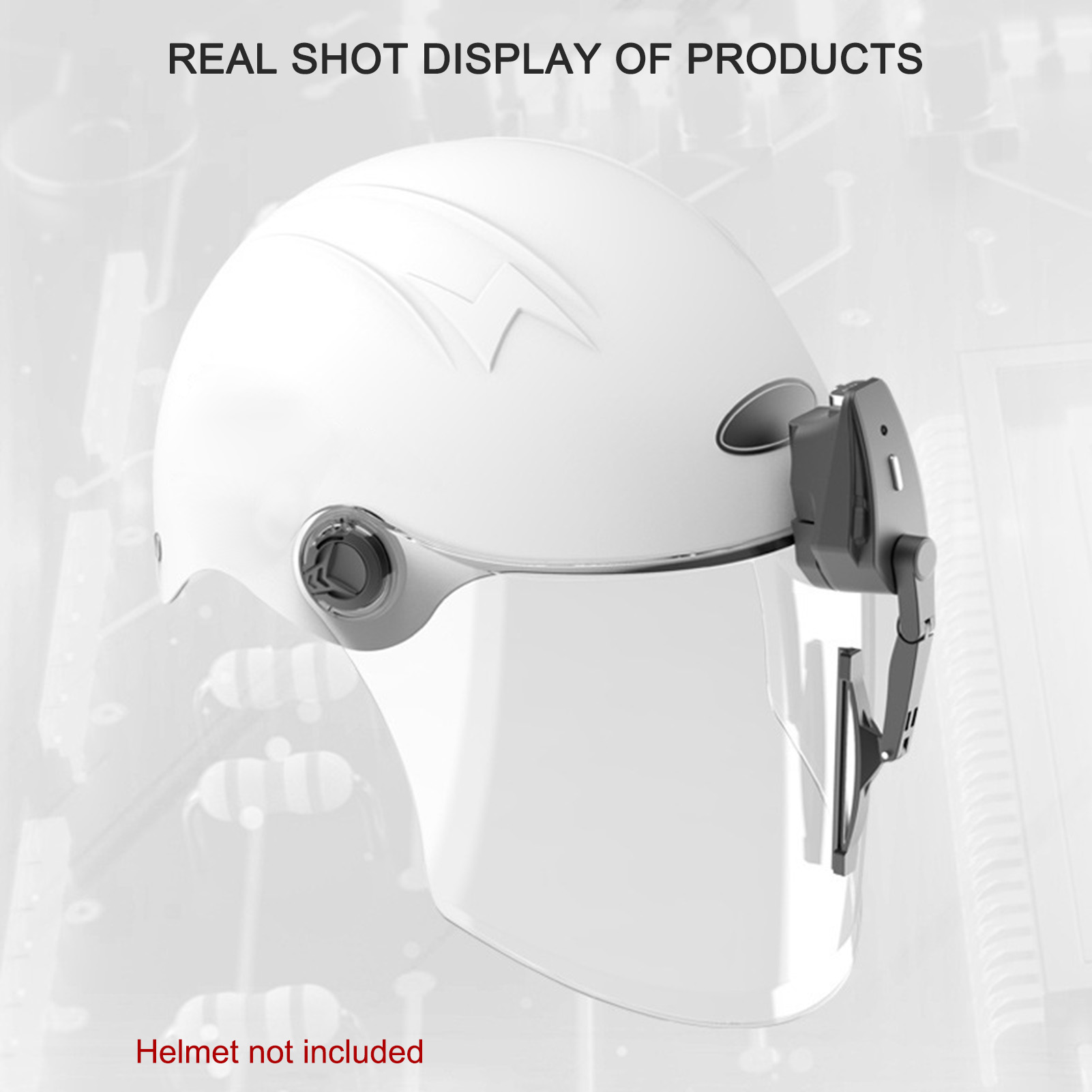 Universal motorcycle helmet electric wiper Motor helmet windshield wiper Compatible with most visor. 