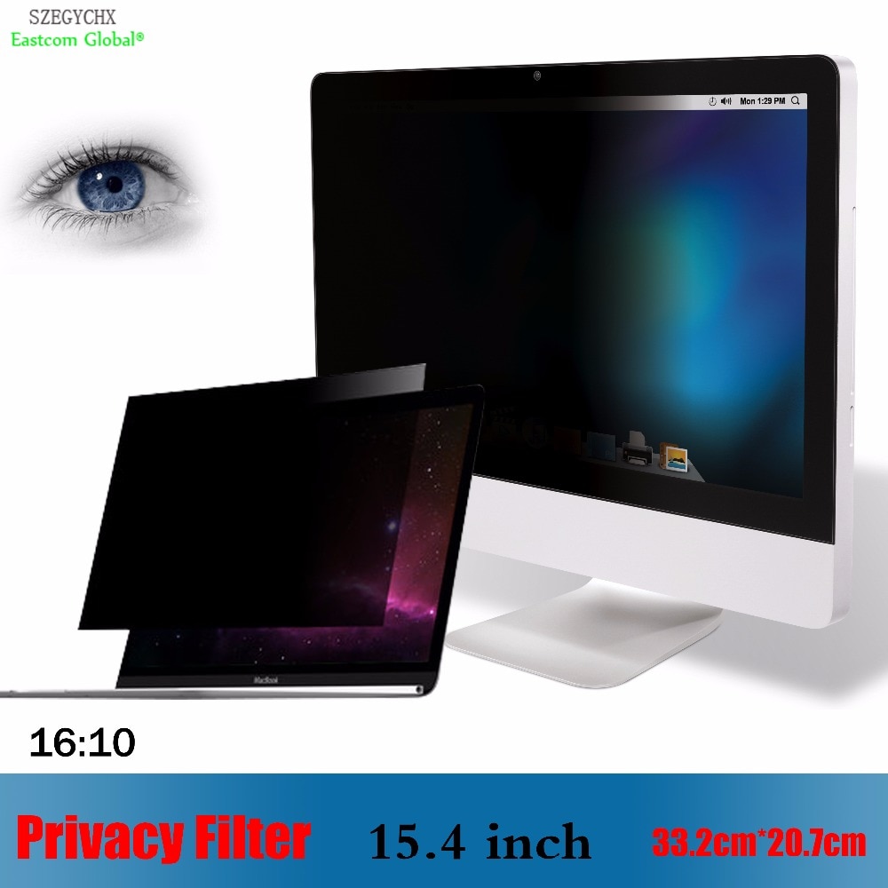 15.4 inch 16:10 33.2cm*20.7cm Screen Protector Laptop Privacy Computer Monitor Protective Film Notebook Computers Privacy Filter. 